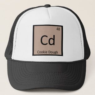 Cd - Cookie Dough Chemistry Periodic Table Symbol Trucker Hat
