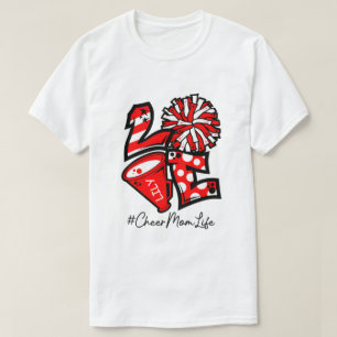 CD Personalised Cheer Mum Shirt, Cheer  T-Shirt
