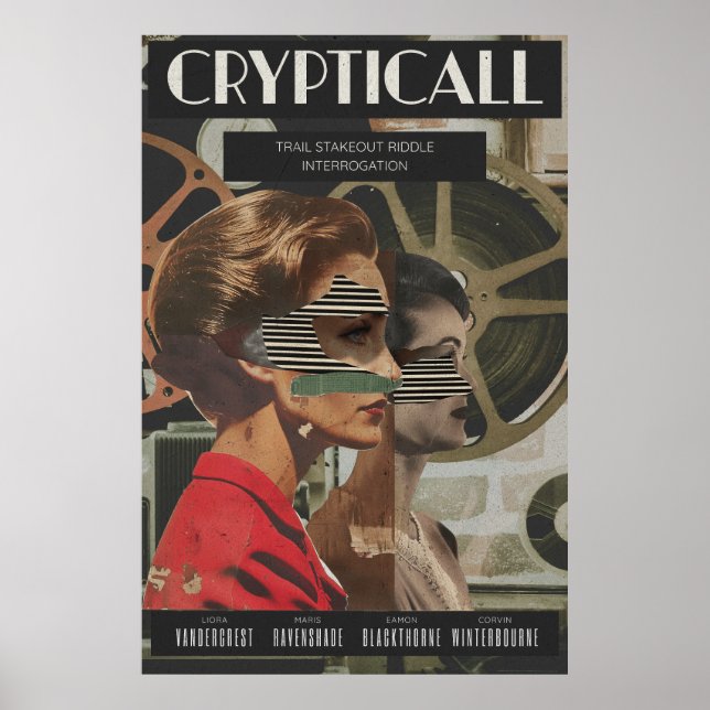 CDcryptical Poster (Front)
