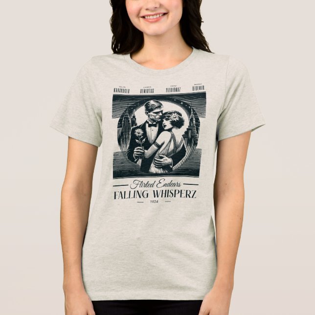 CDfallingwhisp Tri-Blend Shirt (Front)
