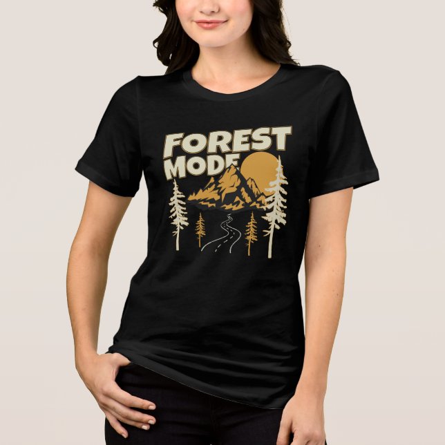 CDforestmode Tri-Blend Shirt (Front)
