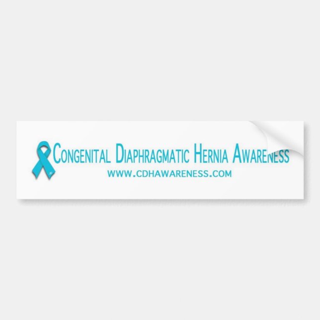 CDH Awareness Bumper Sticker (Front)