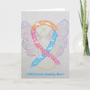 CDH Awareness Ribbon Angel Greeting Card