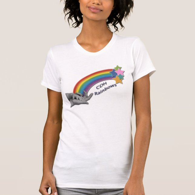 CDH Rainbows Ladies Fitted Tank Top (Front)