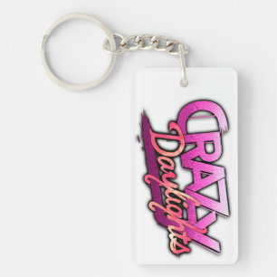 CDL ACRYLIC KEY HOLDER pink Ring