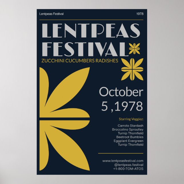 CDlentpeasfest Poster (Front)