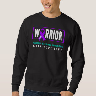 Cdls Warrior Cornelia De Lange Syndrome Cdls Awar Sweatshirt