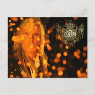 CDO FIRE SINGER- LIGHT SPEED POSTCARD