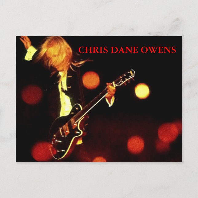 CDO-Guitar Chord Postcard (Front)