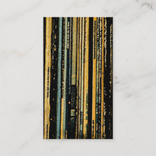 CDs Vinyl Tapes Business Card