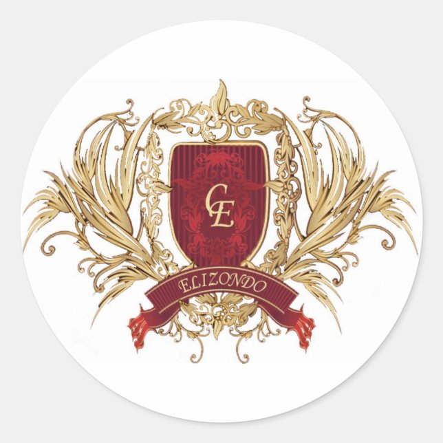 CE CREST sticker (Front)
