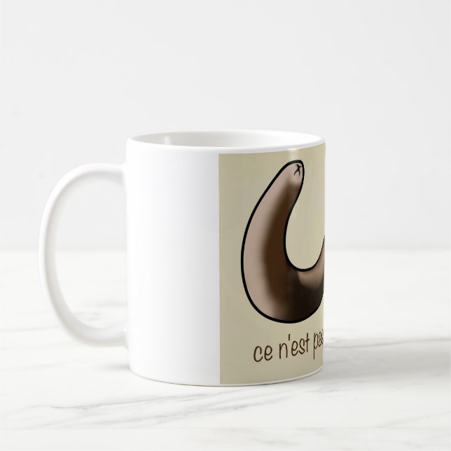 ce ne pas un nematode coffee mug (Left)