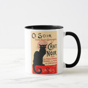 Ce Soir Le Chat Noir, Théophile Steinlen Mug