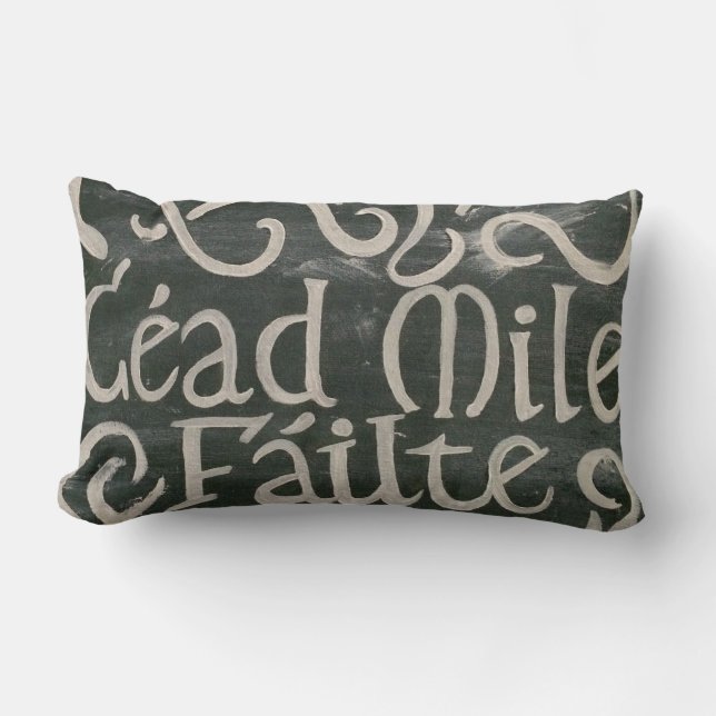 Cead Mile Failte Lumbar Cushion (Front)