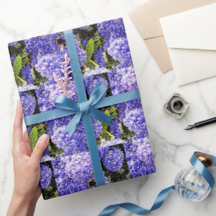 Ceanothus Flower Bees Wrapping Paper