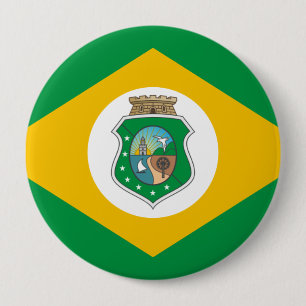 Ceara, Brazil 10 Cm Round Badge