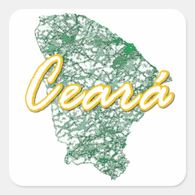 Ceara Square Sticker (Front)