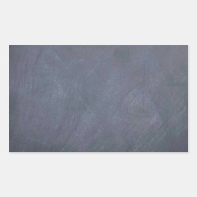 Ceate own Slate Chalkboard accessories - customise Rectangular Sticker (Front)