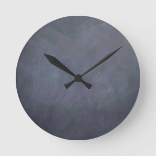 Ceate own Slate Chalkboard accessories - customise Round Clock
