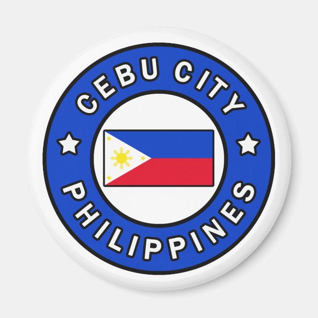 Cebu City Philippines Magnet (Front)