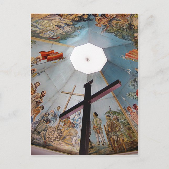 Cebu, Magellan's Cross Postcard (Front)