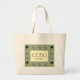 CEBU Philippines Jumbo Tote Bag