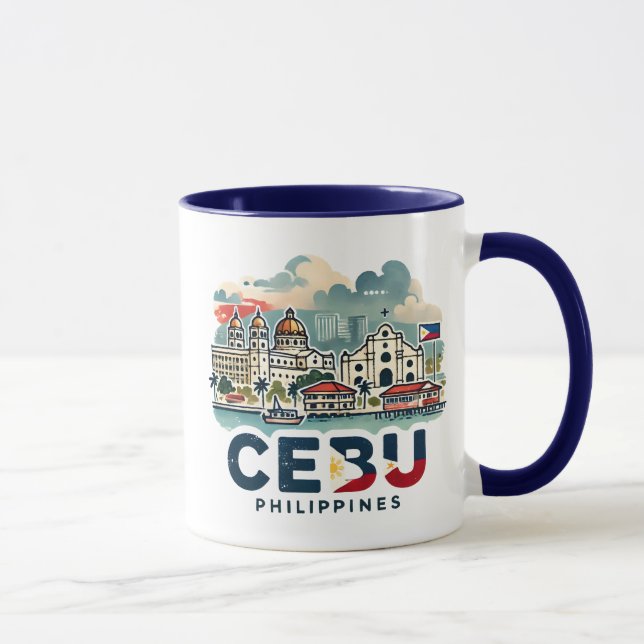 Cebu Philippines  Mug (Right)