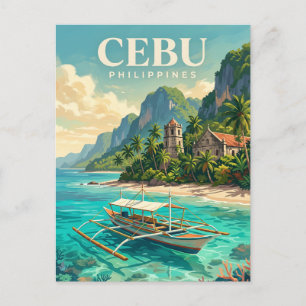 Cebu Philippines Postcard