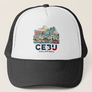 Cebu Philippines Trucker Hat