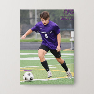 CEC Boys Soccer Rectangle Button