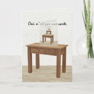 Ceci n'est pas une carte card