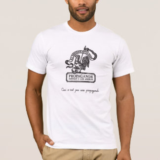 Ceci n'est pas une propagande French cock logo T-Shirt