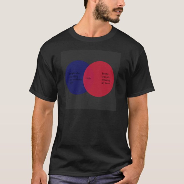 Cecilia: The venn diagram T-Shirt (Front)