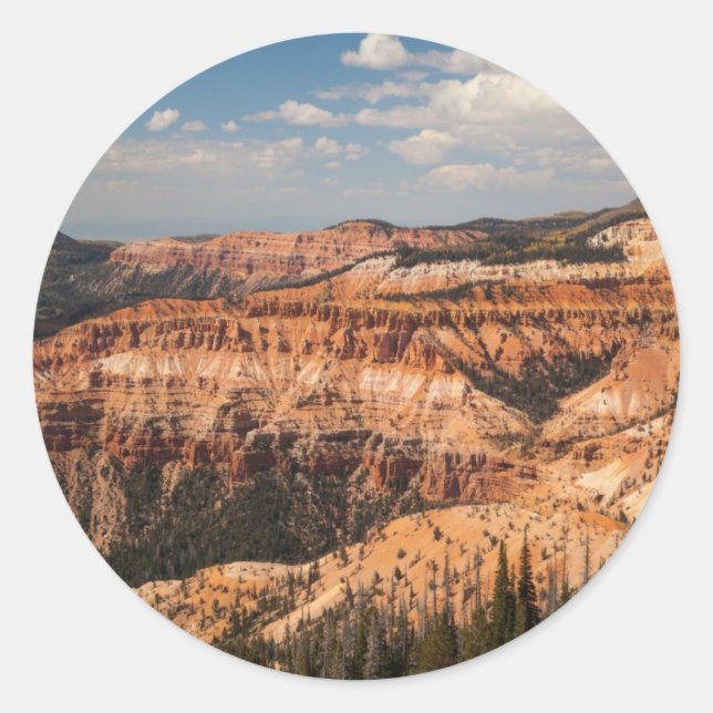 Cedar Breaks National Monument, Utah Classic Round Sticker (Front)
