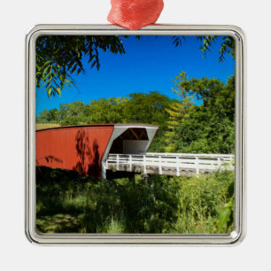 Cedar  Bridge Metal Tree Decoration