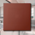Cedar Brown Solid Colour | Classic Elegant Ceramic Tile<br><div class="desc">Cedar Brown - Introducing the timeless allure of the Solid Colour Design: a captivating blend of classic form and elegant simplicity. This design is a celebration of the power and beauty found in a single, striking hue. Exuding sophistication, the solid colour design embraces the essence of minimalism, making it a...</div>