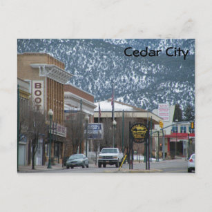 Cedar City Postcard