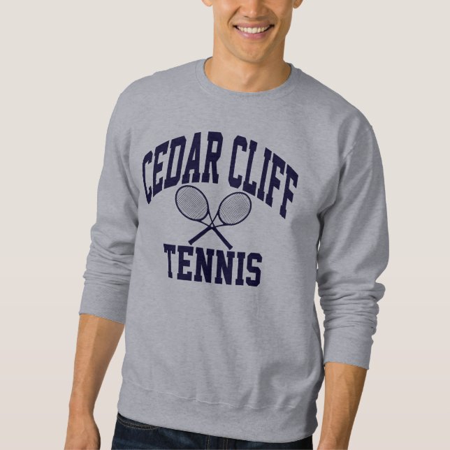 Cedar Cliff Tennis Sweatshirt (Front)