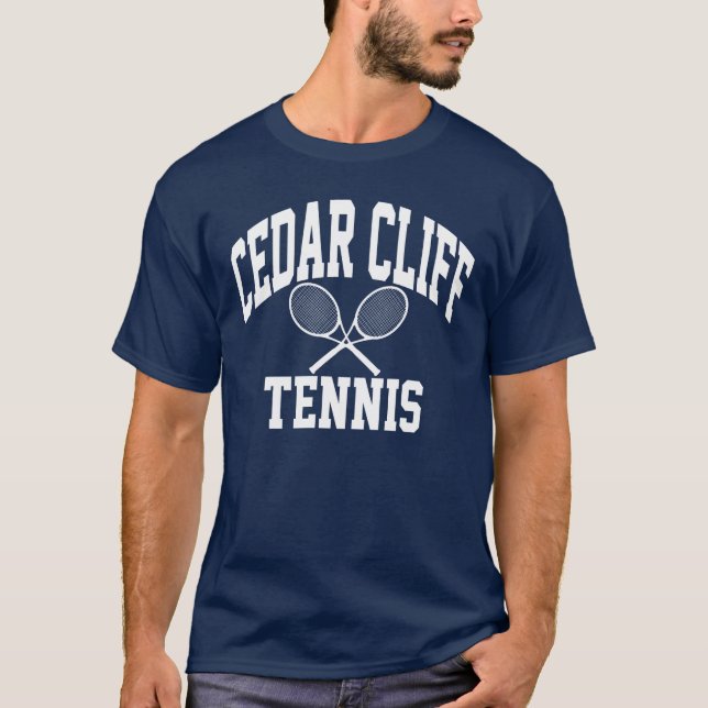 Cedar Cliff Tennis T-shirt (Front)