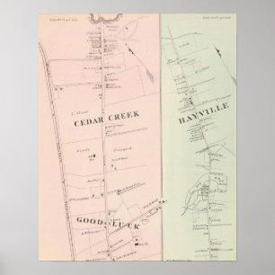 Cedar Creek, Goodluck Bayville, New Jersey Poster