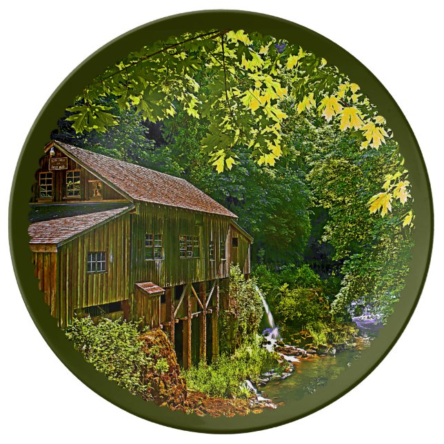 Cedar Creek Grist Mill Plate (Front)