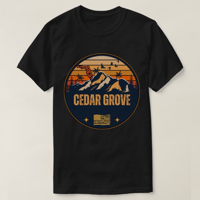 Cedar Grove, Florida  T-Shirt (Design Front)
