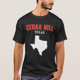 Cedar Hill Texas USA State America Travel Texan T-Shirt