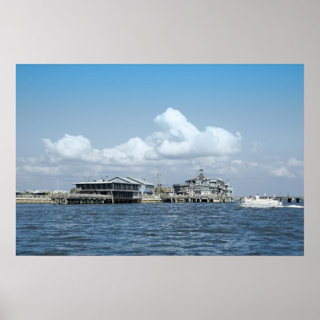 Cedar Key Waterfront Print (Front)