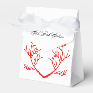Cedar Leaves on a Favour Box
