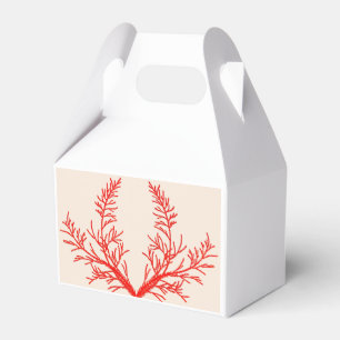 Cedar Leaves on a Gable Favour Box