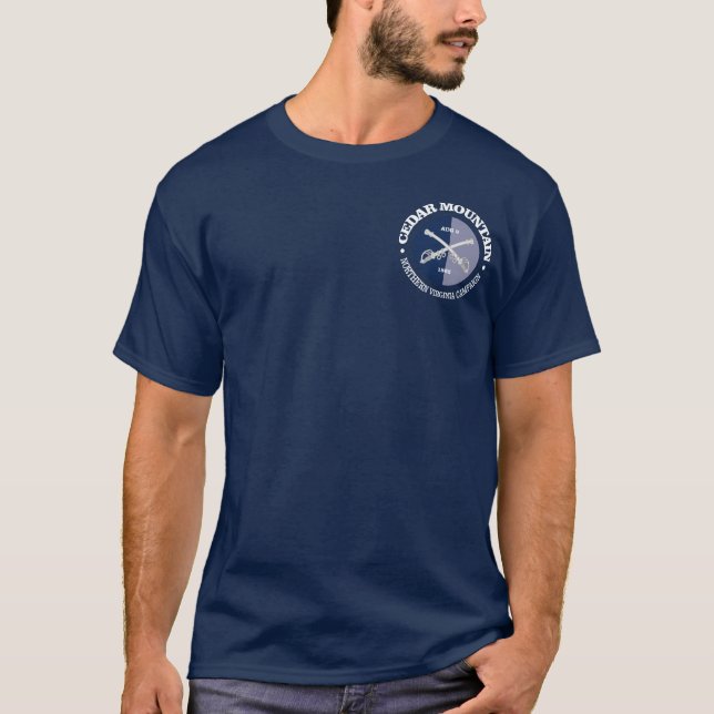 Cedar Mountain (B&G) T-Shirt (Front)