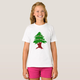 Cedar of Lebanon Premium Patriotic Image T-Shirt