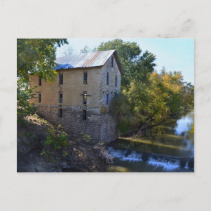 Cedar Point Mill, Kansas Postcard