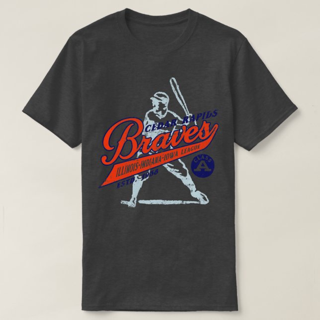 Cedar Rapids Braves T-Shirt (Design Front)